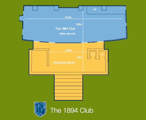 1894 Club Floorplan