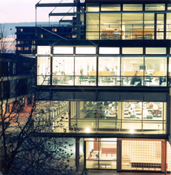 Where it all began - University of Bath Library.  Photo courtesy University of Bath