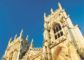 Rooftop view of the Minster in York. The JISC/CNI Meeting Envisioning future challenges in networked information will take place in the city over 6-7 July 2006.Photo courtesy of  visityork.org