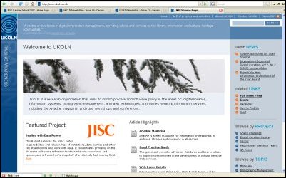 UKOLN home page