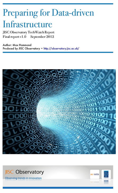 TechWatch Report: Preparing for Data-driven Infrastructure TechWatch Report: Preparing for Data-driven Infrastructure