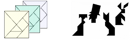 Tangram model