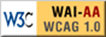 W3C WAI-AA logo