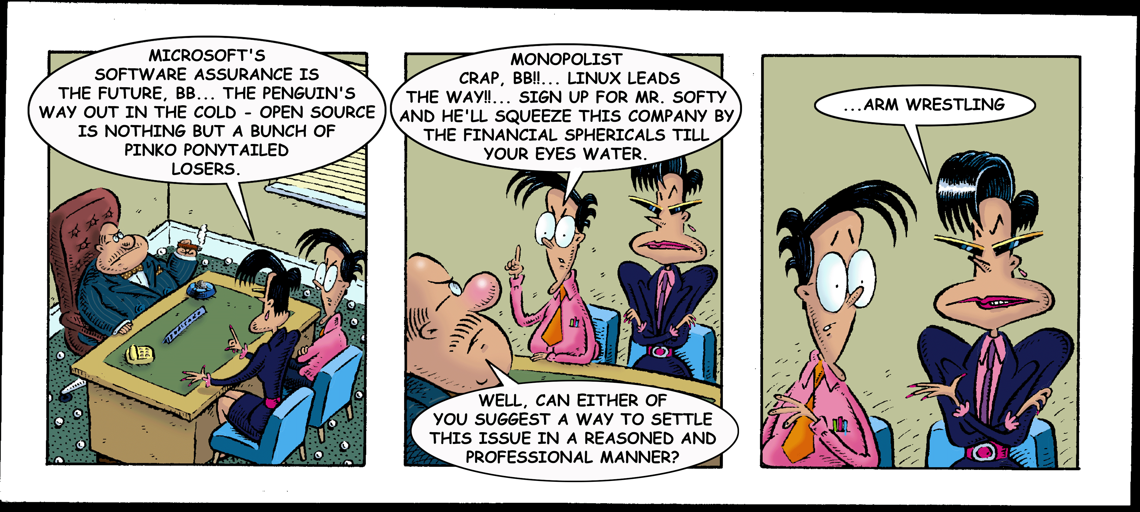 Binnit cartoon