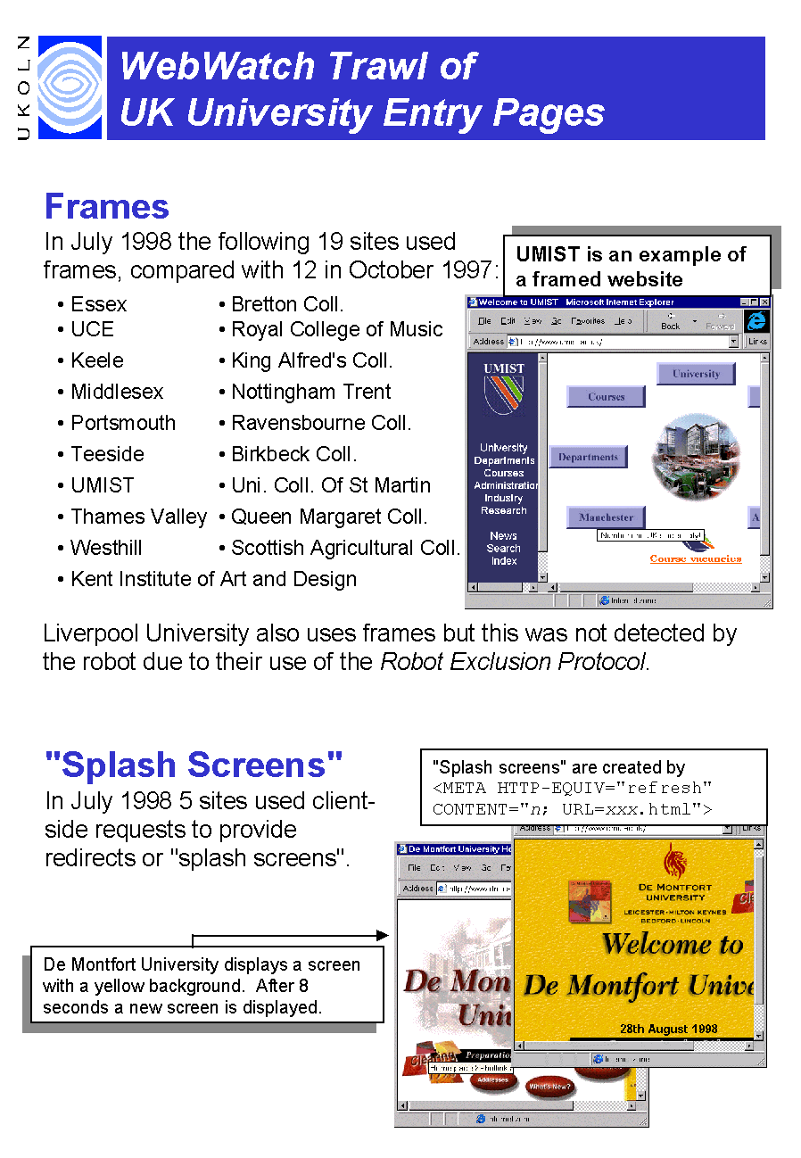 WebWatch Trawl of UK University Entry Points (4)