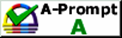 A-Prompt logo (A)